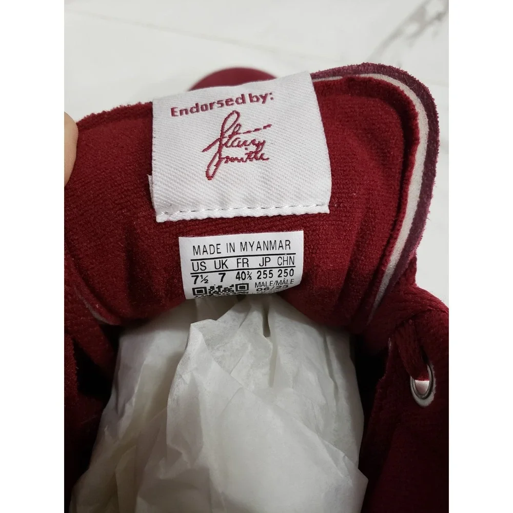 NEW WITH TAGS - NO BOX Adidas Stan Smith Cs High Sneakers Brd Suede Ie9915 FIZ36